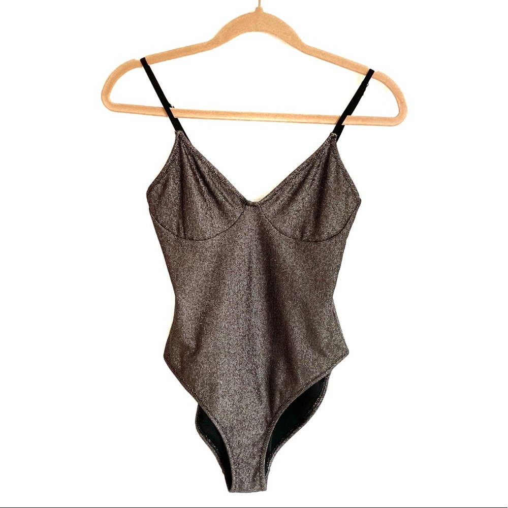 ✨Topshop✨ Disco Ball Bodysuit Size 6 NWOT